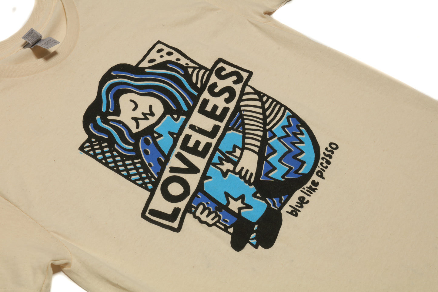 Loveless Picasso Girl T-Shirt (Natural)